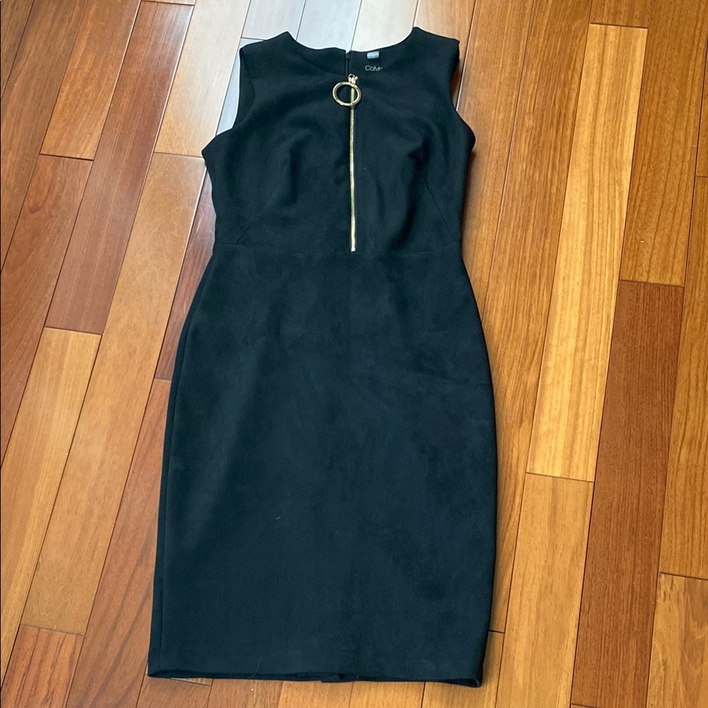 Calvin Klein Black Midi Dress